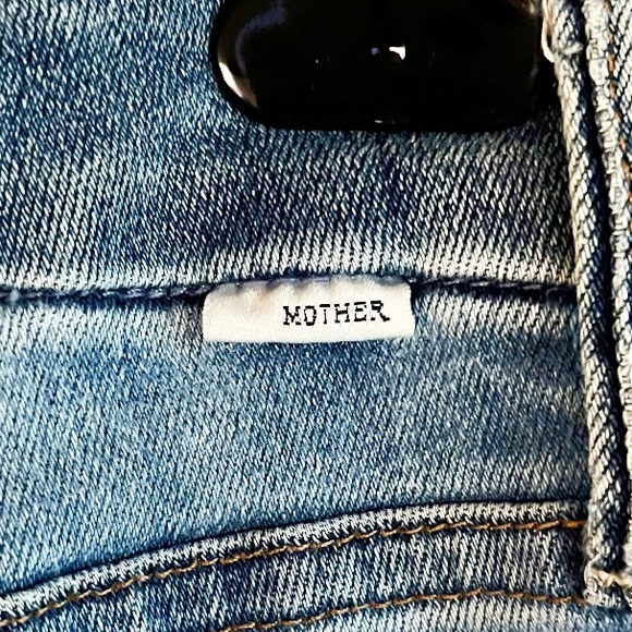 Mother High Rise Skinny Jeans Size 25 - Picture 8 of 11